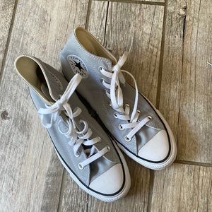Grey High Top Converse